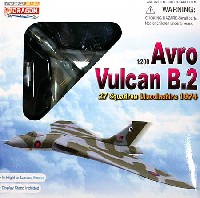 ドラゴン 1/200 ウォーバーズシリーズ アブロ バルカン B.2 第27飛行隊 リンカーンシャー 1974