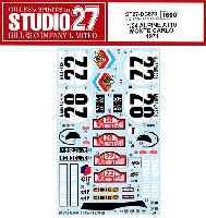 スタジオ27 ラリーカー オリジナルデカール アルピーヌ A110 モンテカルロ 1971