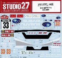 スタジオ27 ラリーカー オリジナルデカール インプレッサ GB 2009
