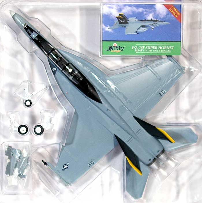 F/A-18F スーパーホーネット VFA-103 ジョリー・ロジャース (AG200) 完成品 (ウイッティ・ウイングス 1/72 スカイ ガーディアン シリーズ （現用機） No.75129) 商品画像_1