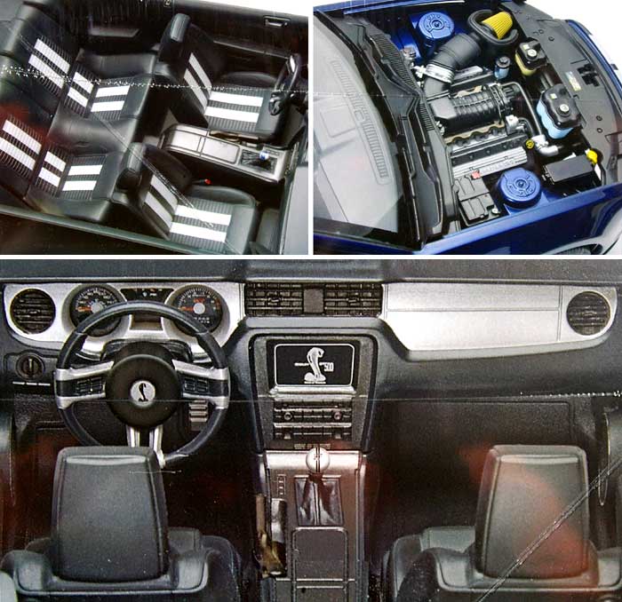 2010 フォード シェルビー GT500 プラモデル (レベル 1/12 カーモデル No.85-2623) 商品画像_1