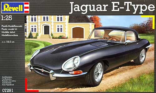 ジャガー E-Type プラモデル (Revell 1/24など　カーモデル No.07291) 商品画像