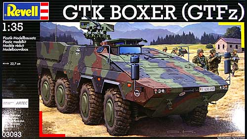 GTK ボクサー (GTFｚ) プラモデル (レベル 1/35 ミリタリー No.03093) 商品画像