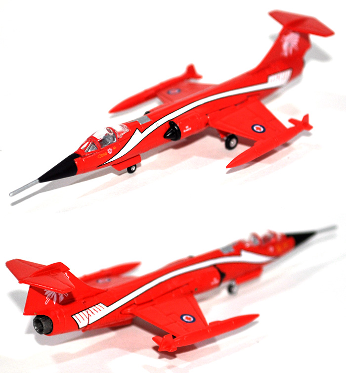 CF-104 スターファイター カナダ空軍 第421飛行隊 レッドインディアンズ 完成品 (ヘルパ herpa Wings （ヘルパ ウイングス） No.554527) 商品画像_2