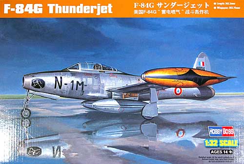 F-84G サンダージェット プラモデル (ホビーボス 1/32 エアクラフト シリーズ No.83208) 商品画像