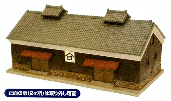 酒蔵 C -貯蔵庫- プラモデル (トミーテック 建物コレクション （ジオコレ） No.091) 商品画像_1