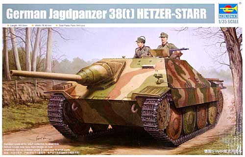 ドイツ 38t式駆逐戦車 シュタール プラモデル (トランペッター 1/35 ＡＦＶシリーズ No.05524) 商品画像