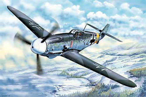 1/32 エアクラフトシリーズ メッサーシュミット Bf109G-2 Trumpeter (トランペッター)