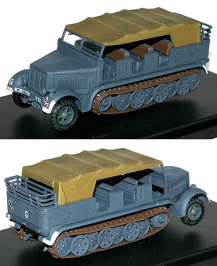 ドイツ Sd.Kfz.7 8トン ハーフトラック 東部戦線 1941 完成品 (ホビーマスター 1/72 グランドパワー シリーズ No.HG5001) 商品画像_1