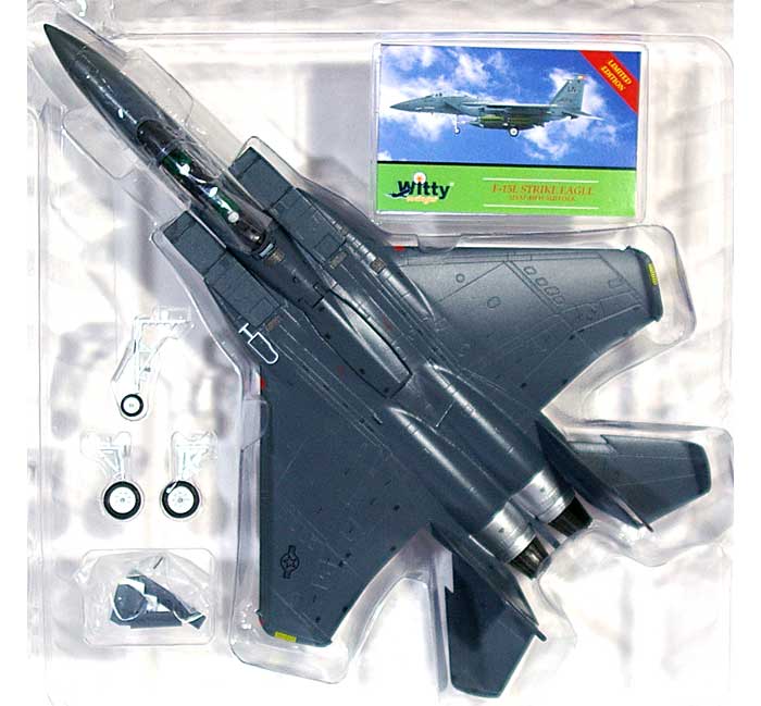F-15E ストライクイーグル USAF 48FW サフォーク空軍基地 完成品 (ウイッティ・ウイングス 1/72 スカイ ガーディアン シリーズ （現用機） No.75132) 商品画像_1