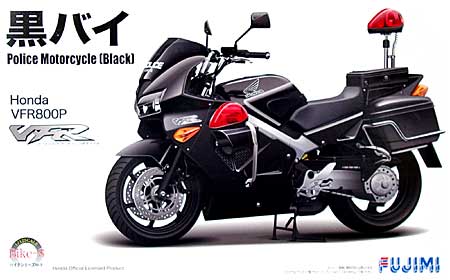 ホンダ VFR800P 黒バイ (黒豹隊) プラモデル (フジミ 1/12 オートバイ シリーズ No.008) 商品画像