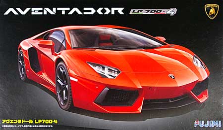 ランボルギーニ アヴェンタドール LP700-4 プラモデル (フジミ 1/24 リアルスポーツカー シリーズ No.089) 商品画像