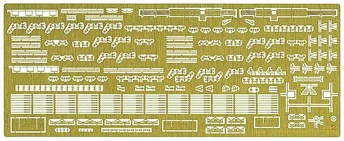 氷川丸 エッチングパーツ スーパー エッチング (ハセガワ 1/350 QG帯シリーズ No.QG050) 商品画像_1