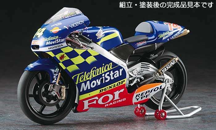 2001 ホンダ NSR250 チーム テレフォニカ モビスター ホンダ (2001 WGP250 チャンピオン 加藤 大治郎) プラモデル (ハセガワ 1/12 バイクシリーズ No.BK-002) 商品画像_3