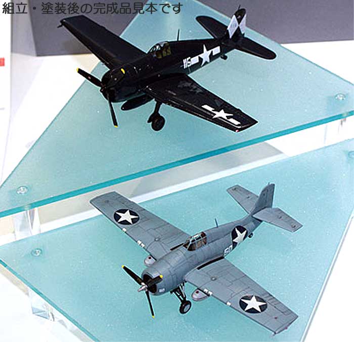 F4F & F6F パシフィック エーセス コンボ プラモデル (ハセガワ 1/72 飛行機 限定生産 No.01964) 商品画像_3