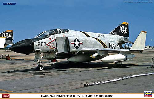F-4B/N/J ファントム 2 VF-84 ジョリー ロジャース プラモデル (ハセガワ 1/72 飛行機 限定生産 No.01966) 商品画像