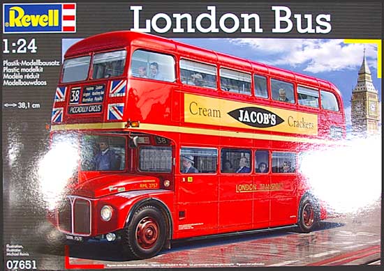 ロンドンバス プラモデル (レベル カーモデル No.07651) 商品画像