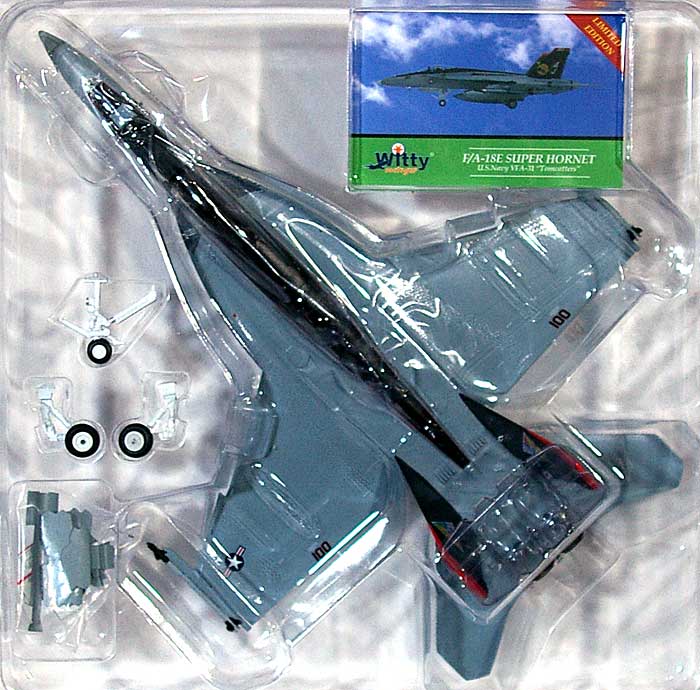 F/A-18E スーパーホーネット VFA-31 トムキャッターズ CAG (AJ100) 完成品 (ウイッティ・ウイングス 1/72 スカイ ガーディアン シリーズ （現用機） No.75180) 商品画像_1