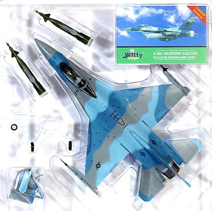 F-16C ファイティング ファルコン 64th アグレッサー飛行隊 ネリスAFB (86-0251/WA) 完成品 (ウイッティ・ウイングス 1/72 スカイ ガーディアン シリーズ （現用機） No.75174) 商品画像_1