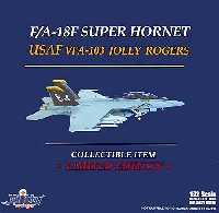 ウイッティ・ウイングス 1/72 スカイ ガーディアン シリーズ （現用機） F/A-18F スーパーホーネット VFA-103 ジョリー・ロジャース (AG200)