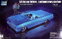 トランペッター 1/25 カーモデル 64' フォード ファルコン フューチュラ