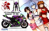 エヴァンゲリオンRT 初号機 TRICK☆STAR カワサキ ZX-10R 2010年 鈴鹿8耐レース仕様