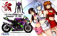 フジミ 1/12 オートバイ シリーズ エヴァンゲリオンRT 初号機 TRICK☆STAR カワサキ ZX-10R 2010年 鈴鹿8耐レース仕様