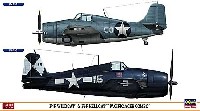 ハセガワ 1/72 飛行機 限定生産 F4F & F6F パシフィック エーセス コンボ