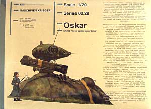 オスカル　(Sk362 Panzer spahwagen-Oskar） プラモデル (モデルカステン Ma.K. No.00.29) 商品画像