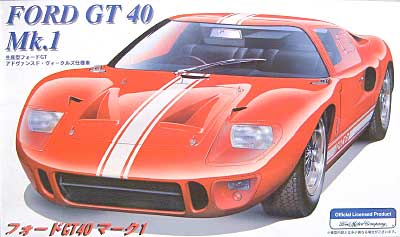 フォード GT40　アドヴァンスド・ヴィークルズ仕様車 プラモデル (フジミ 1/24 ヒストリックレーシングカー シリーズ（SPOT） No.12143) 商品画像