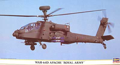 WAH-64D　アパッチ ロイヤルアーミー プラモデル (ハセガワ 1/48 飛行機 限定生産 No.09431) 商品画像