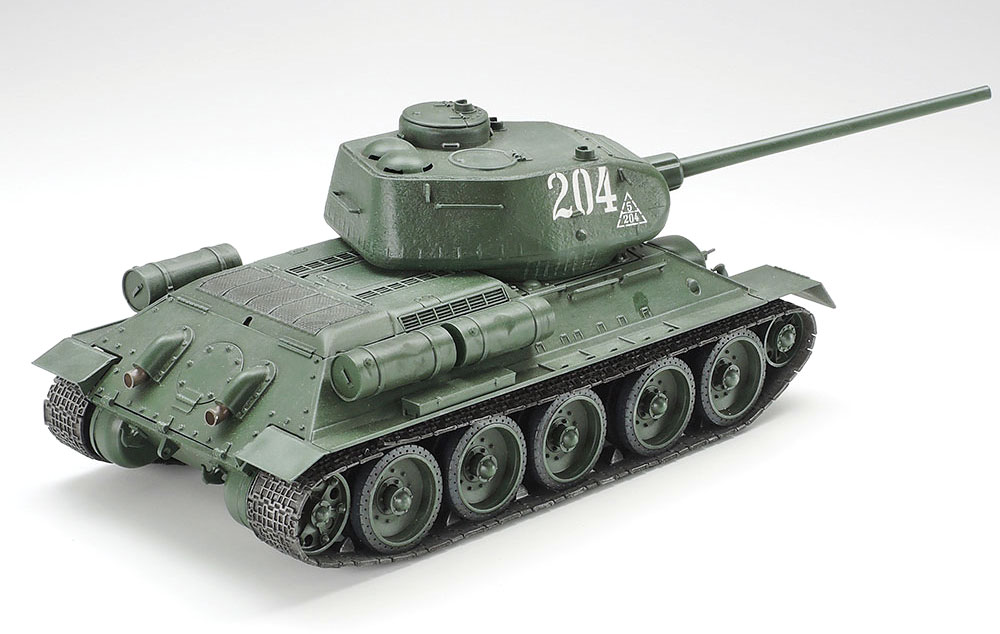 ソビエト T34/85 中戦車 プラモデル (タミヤ 1/35 ミリタリーミニチュアシリーズ No.138) 商品画像_2