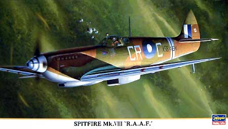 スピットファイア Mk.8 オーストラリア空軍 プラモデル (ハセガワ 1/48 飛行機 限定生産 No.09436) 商品画像
