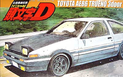 AE86 トレノ　カーボンボンネット仕様 プラモデル (フジミ 頭文字 D No.18320) 商品画像