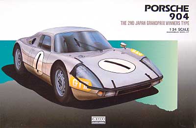 ポルシェ 904 (第2回日本GP優勝車） プラモデル (マイクロエース 1/24 Grand Prix Car Series No.001) 商品画像