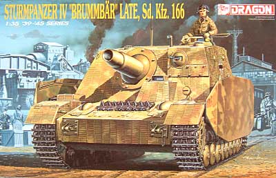 4号突撃戦車　ブルムベア　後期型　Sd.Kfz.166 プラモデル (ドラゴン 1/35 