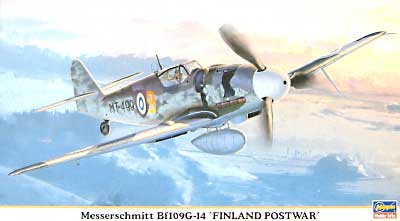 メッサーシュミット Bf109G-14 フィンランド ポスト ウォー プラモデル (ハセガワ 1/48 飛行機 限定生産 No.09445) 商品画像