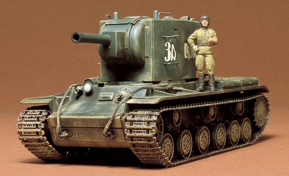 ソビエト重戦車 KV-2 ギガント プラモデル (タミヤ 1/35 ミリタリーミニチュアシリーズ No.063) 商品画像_2