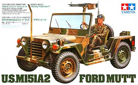 アメリカ M151A2 フォードマット ケネディジープ プラモデル (タミヤ 1/35 ミリタリーミニチュアシリーズ No.123) 商品画像