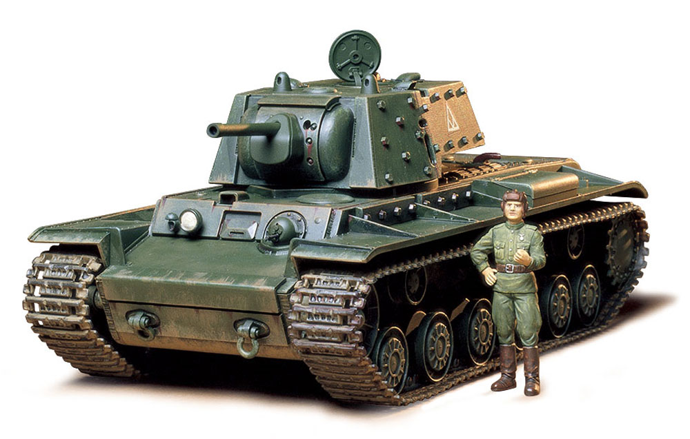 ソビエト KV-1B 重戦車 プラモデル (タミヤ 1/35 ミリタリーミニチュアシリーズ No.142) 商品画像_2