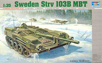 Strv 103B MBT　Sタンク プラモデル (トランペッター 1/35 AFVシリーズ No.00309) 商品画像