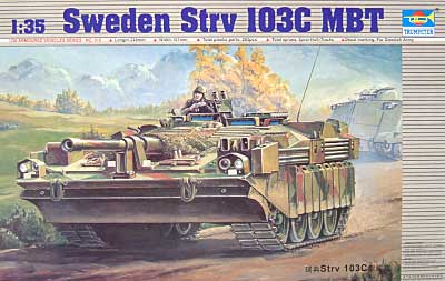 Strv 103C MBT　Sタンク プラモデル (トランペッター 1/35 AFVシリーズ No.00310) 商品画像