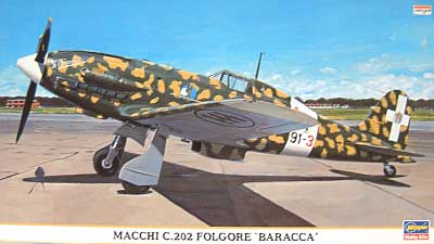 マッキ C.202 フォルゴーレ バラッカ プラモデル (ハセガワ 1/48 飛行機 限定生産 No.09444) 商品画像