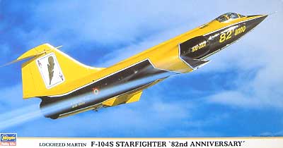 F-104S スターファイター　82nd　アニバーサリー プラモデル (ハセガワ 1/48 飛行機 限定生産 No.09443) 商品画像