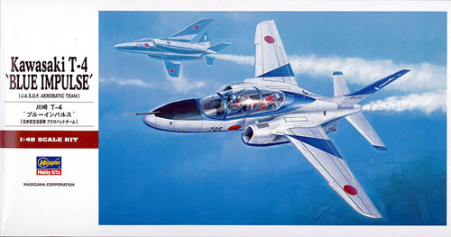 川崎 T-4 ブルーインパルス (日本航空自衛隊 アクロバットチーム） プラモデル (ハセガワ 1/48 飛行機 PTシリーズ No.PT016) 商品画像