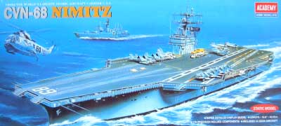 CVN-68　ミニッツ プラモデル (アカデミー バトルシップ （BATTLESHIP） No.1439) 商品画像