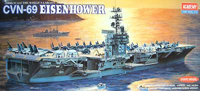 CVN-69　アイゼンハウワー プラモデル (アカデミー バトルシップ （BATTLESHIP） No.1440) 商品画像