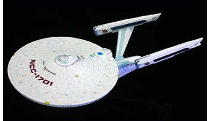 U.S.S エンタープライズ NCC-1701A (改装型) デカール デカール (ポーラライツ スタートレック (STAR TREK) No.MKA002) 商品画像_1