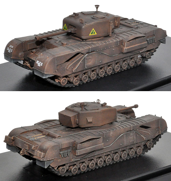 イギリス陸軍 チャーチル歩兵戦車 Mk.4 騎兵大隊 A ノースアイリッシュホース チュニジア 1943 完成品 (ドラゴン 1/72 ドラゴンアーマーシリーズ No.60503) 商品画像_2