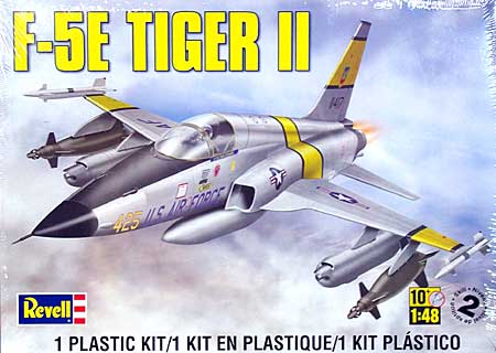 F-5E タイガー2 プラモデル (レベル 1/48 飛行機モデル No.05318) 商品画像